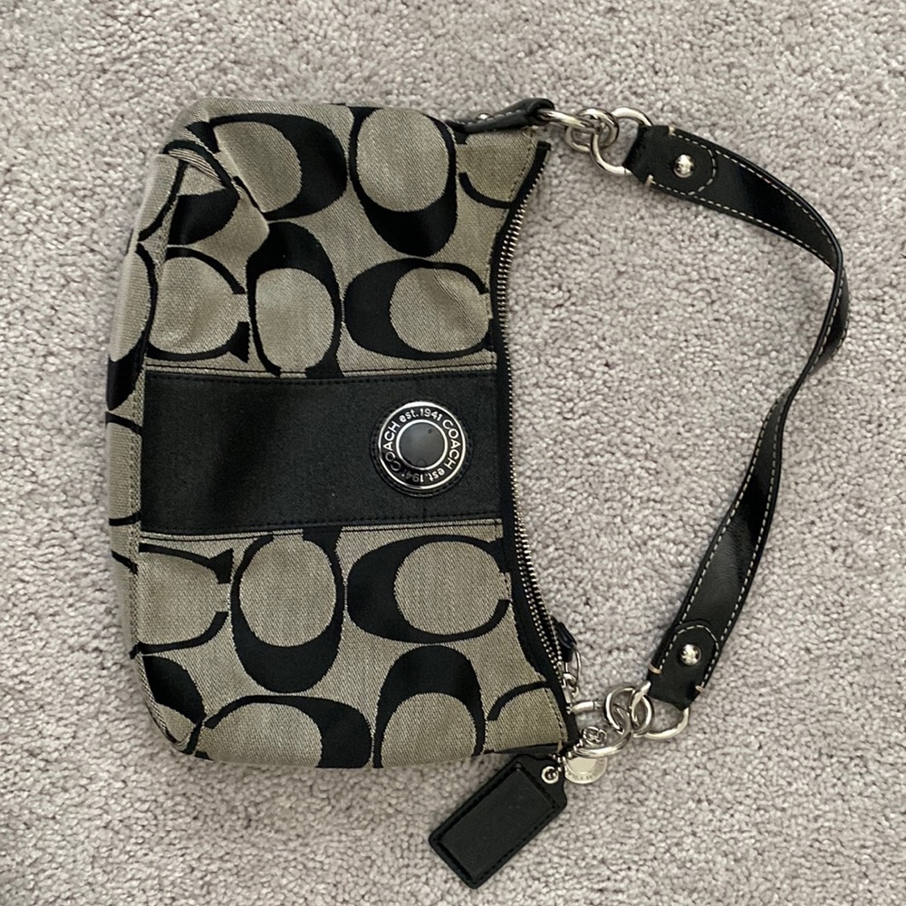Black coach bag